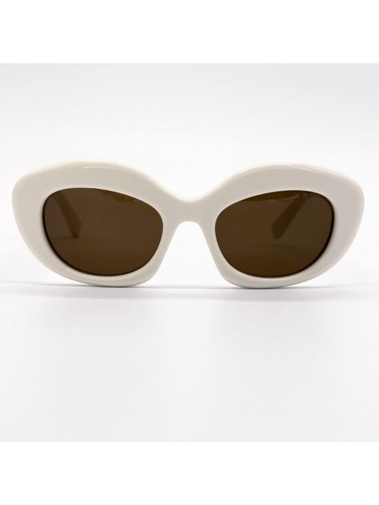 NEW LOEWE SUNGLASSES LW40153I 25E WHITE WOMEN EYEWEAR main image 8